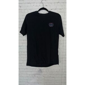 ✨Mens Eighty Eight Brand Black Crew Neck Short Sleeve T-Shirt Size Medium